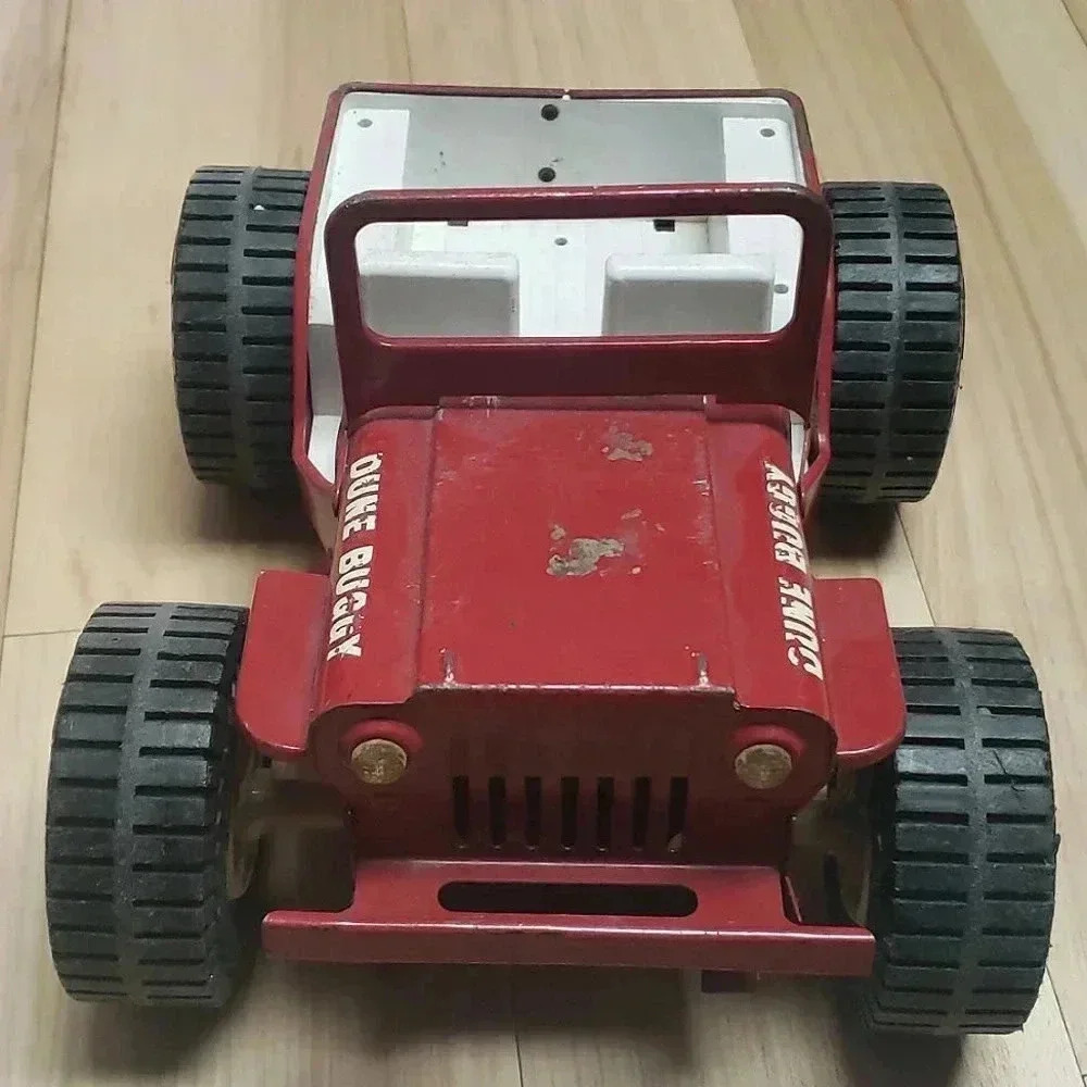Vintage Tonka 1970's Mr-970 Pressed Steel Red Dune Buggy Jeep